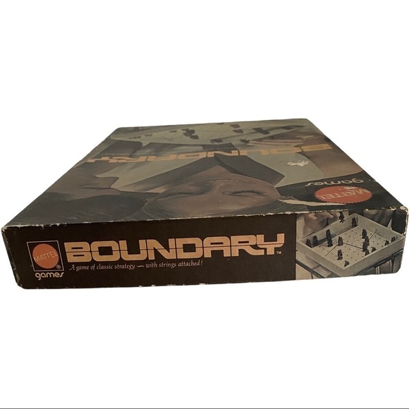 Vtg Boundary Strategy Board Game 1970 Mattel - Picture 5 of 10
